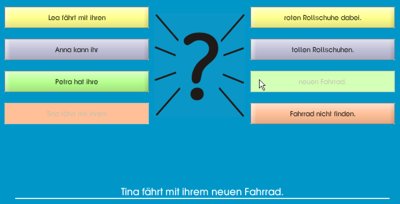 Screenshot S�tze verbinden