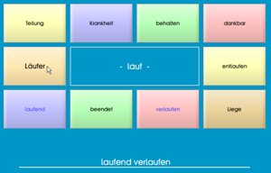 Screenshot Wortst�mme finden