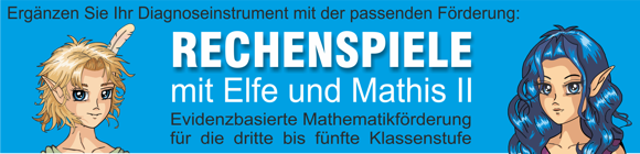 Rechenspiele mit Elfe und Mathis II