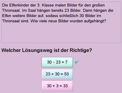 Screenshot Elfenpalast (Metakognition)