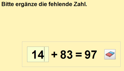 Screenshot Sternenblten sammeln (Addition)