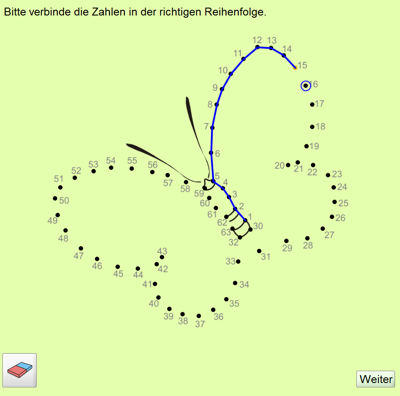 Screenshot Zahlenbilder