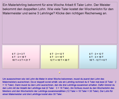 Screenshot Elfenpalast (Metakognition)